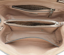 Prada Nude Cuir Twin Lock Small Bag