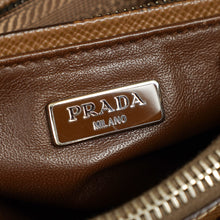 Prada Caramel Twin Tote Bag