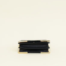 Prada Black Triangle Nappa Stitched Chain Flap Bag