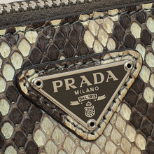 Prada Bicolor Python Promenade Mini Bag