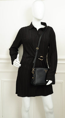 Prada Black City Esplanade Crossbody Bag
