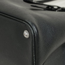 Prada Black Cuir Double Handle Bag