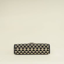 Prada Bicolor Symbole Embroidered Tote Large Bag