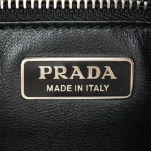 Prada Bicolor Python Slim Zip Wristlet Pouch