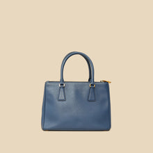 Prada Navy Blue Lux Galleria Medium Tote Bag