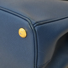 Prada Navy Blue Lux Galleria Medium Tote Bag
