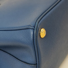 Prada Navy Blue Lux Galleria Medium Tote Bag