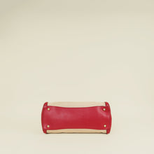 Prada Bicolor Canapa Tote Bag