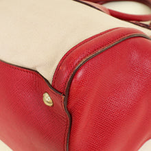 Prada Bicolor Canapa Tote Bag