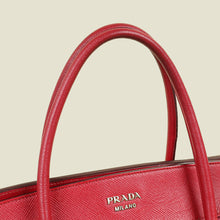 Prada Bicolor Canapa Tote Bag