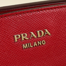 Prada Bicolor Canapa Tote Bag