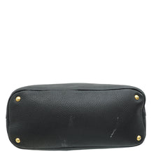 Prada Black Vitello Daino Hobo Bag
