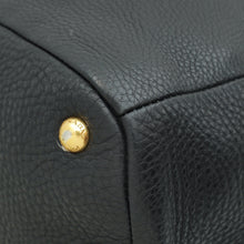 Prada Black Vitello Daino Hobo Bag