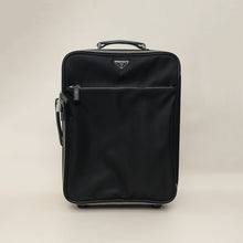 Prada Black Nylon Tessuto Trolley Luggage