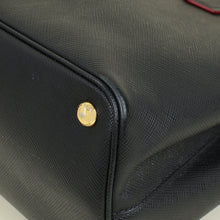 Prada Black Cuir Medium Double Tote Bag