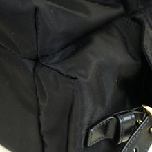 Prada Black Explore medium Re-Nylon Shoulder Bag with Flap