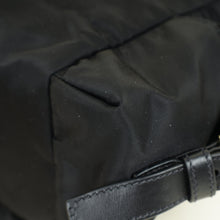 Prada Black Explore medium Re-Nylon Shoulder Bag with Flap