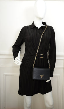 Prada Black Mini Chain Crossbody Bag