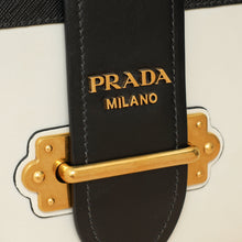 Prada Bicolor Cahier Shoulder Bag