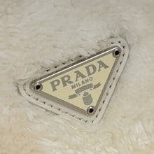 Prada White Re-Edition 2000 Mini Terry Bag