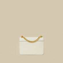 Prada White Flap Chain Crossbody Bag