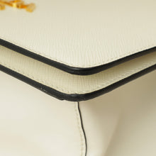 Prada White Flap Chain Crossbody Bag