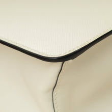 Prada White Flap Chain Crossbody Bag
