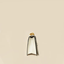 Prada White Flap Chain Crossbody Bag