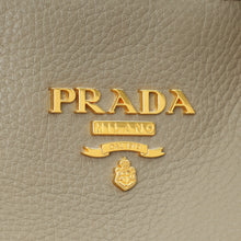 Prada Gray Vitello Phenix Tote Bag