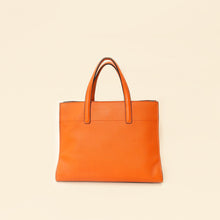Prada Papaya Soft Triple Pocket Tote Bag