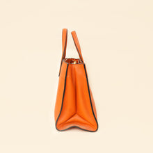 Prada Papaya Soft Triple Pocket Tote Bag