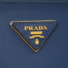Prada Bluette Lux Galleria Front Pocket Bag