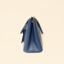 Prada Bluette Lux Galleria Front Pocket Bag