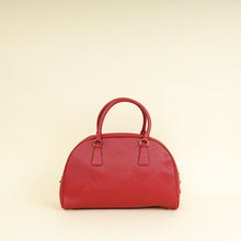 Prada Red Lux Bowling Bag