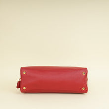 Prada Red Lux Bowling Bag