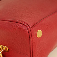 Prada Red Lux Bowling Bag