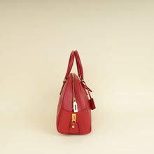 Prada Red Lux Bowling Bag