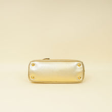 Prada Metallic Gold Lux Galleria Tote Small Bag