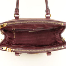 Prada Burgundy Galleria Medium Bag