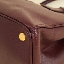 Prada Burgundy Galleria Medium Bag