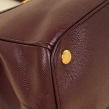 Prada Burgundy Galleria Medium Bag
