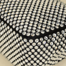 Prada Black Crystal-Embellished Satin Re-Edition 2000 Mini Bag