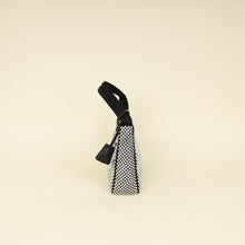 Prada Black Crystal-Embellished Satin Re-Edition 2000 Mini Bag