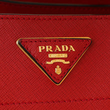 Prada Red Soft Convertible Tote Bag