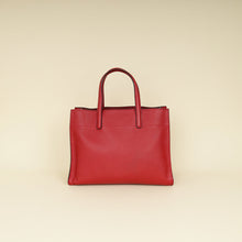 Prada Red Soft Convertible Tote Bag