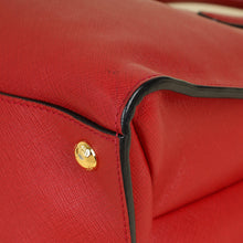 Prada Red Soft Convertible Tote Bag
