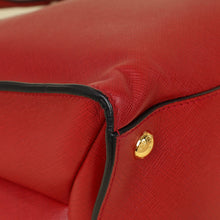 Prada Red Soft Convertible Tote Bag