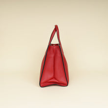 Prada Red Soft Convertible Tote Bag