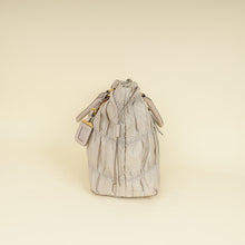 Prada Light Gray Tessuto Gaufre Tote Bag