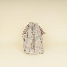 Prada Light Gray Tessuto Gaufre Tote Bag